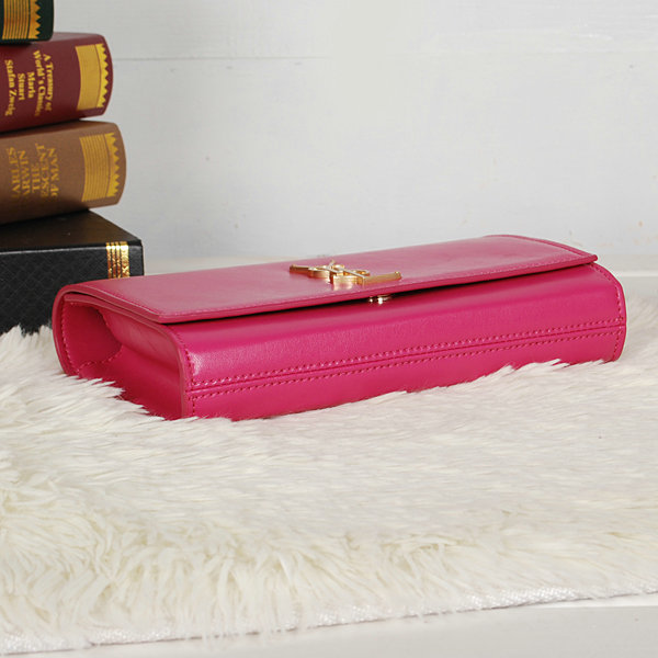 YSL de jour clutch 7131 rosered - Click Image to Close